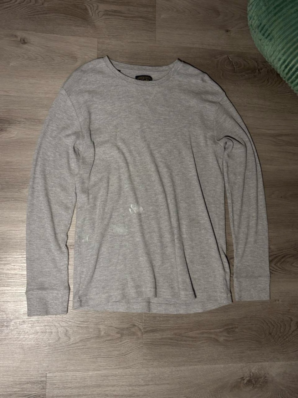Jachs Men's Heather Gray Long Sleeve Crewneck Shirt